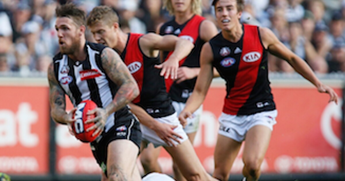 By the numbers Essendon v Collingwood