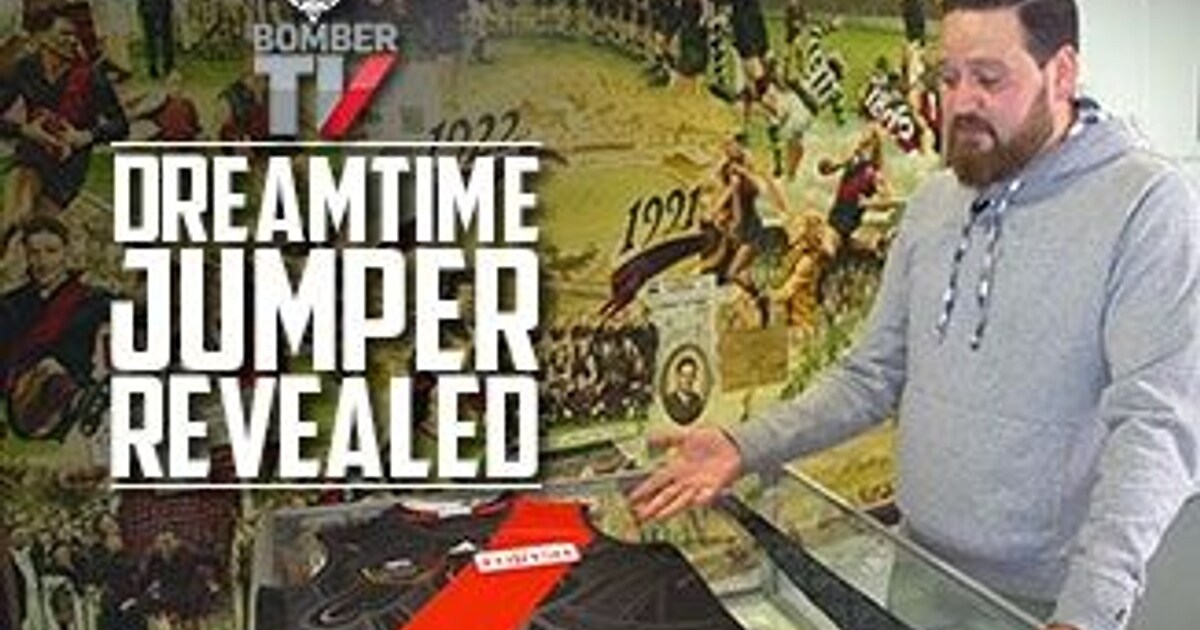 Essendon unveils Dreamtime Guernsey