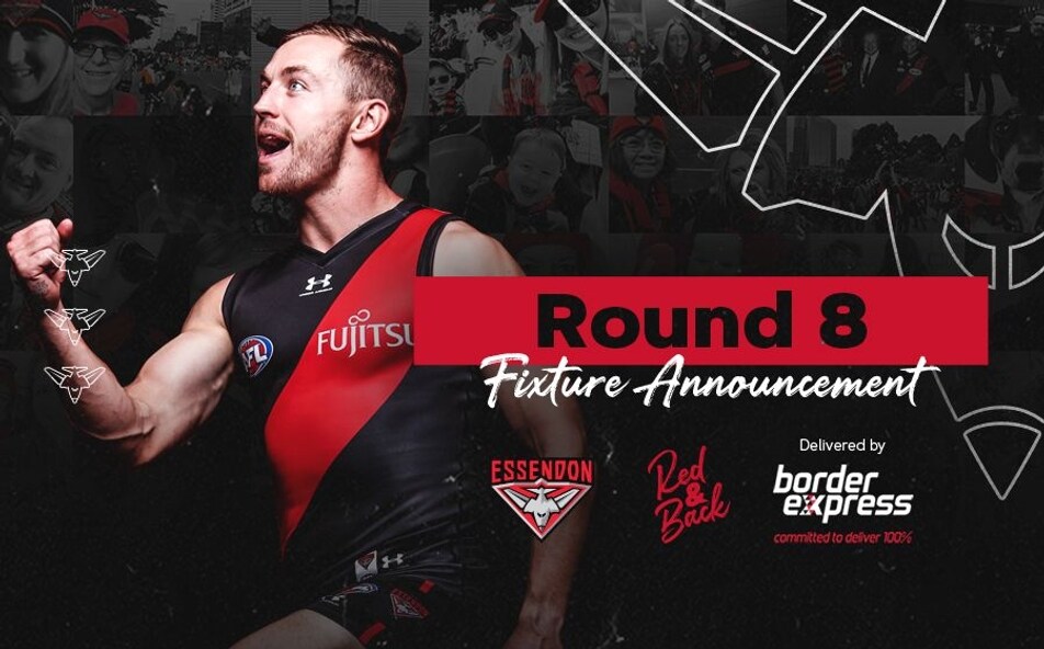 Rd 8 Fixture Bombers Adelaide Bound