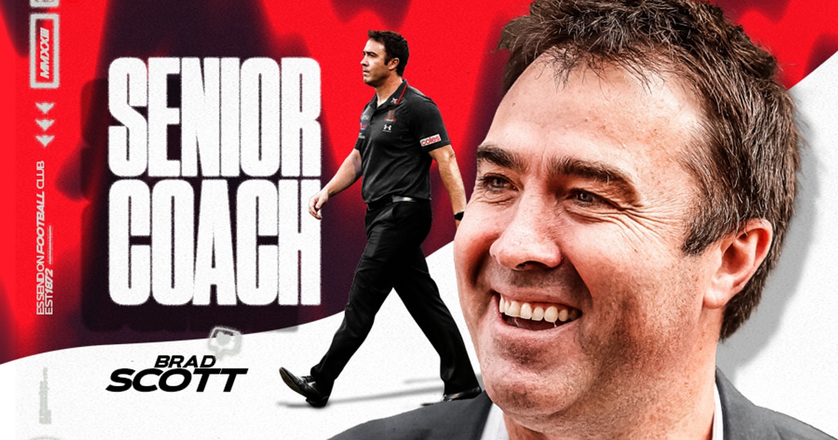 Brad Scott appointed men's senior coach Brad Scott appointed men's senior coach