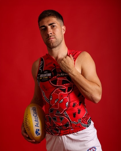 2026 Dreamtime Guernsey - Designed by Aunty Karen Lovett