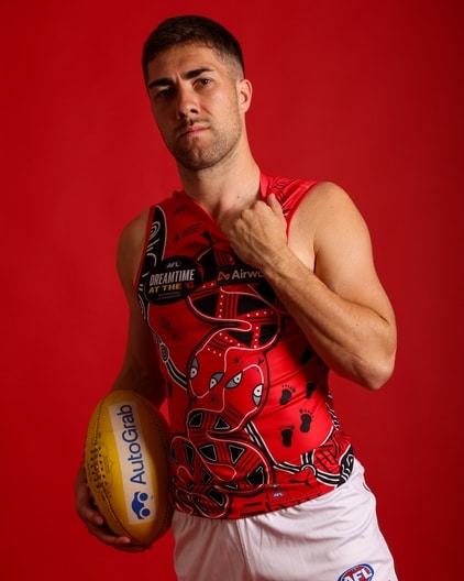 2026 Dreamtime Guernsey - Designed by Aunty Karen Lovett