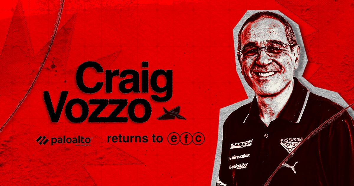 Craig Vozzo returns to Essendon as football operations manager